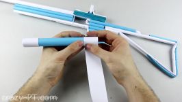 How To Make a Paper Sniper Rifle that Shoots