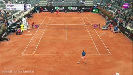 2017 Internazionali BNL dItalia Semifinals  Simona Halep vs Kiki Bertens