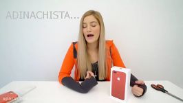 Red iPhone 7 Unboxing + Red Accessories آیفون 7 قرمز