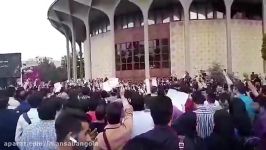 جشن پیروزی هواداران حسن روحانی در چهارراه ولیعصر تهران