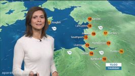 Lucy Verasamy  ITV Granada Weather 10May2017 HD