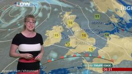 Kate Kinsella  BBC London Weather 09May2017 HD