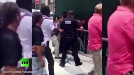 NYPD police detain Times Square driver who killed 1 injured 22