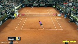 Novak Djokovic vs Juan Martin del Potro  Rome 2017 Highlights HD