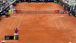 Dominic Thiem vs Rafael Nadal Highlights Rome Open 2017  Quater Final