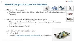 Programming Low Cost Hardware with Simulink