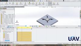 Tutorial 3 Quadcopter simulation and motion analysis by using solidworks