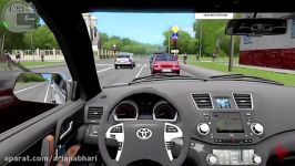 City Car Driving  Toyota Highlander  Fast Driving 