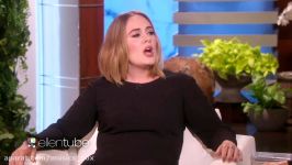 adele در برنامه ellen show