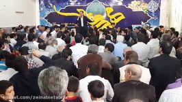 نیمه شعبان 96 مولودی خوانی کربلایی فرامرز سربازی