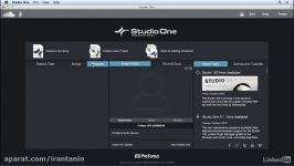 دانلود آموزش کامل Lynda Up and Running with Studio One