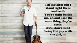 Blake Shelton  A Guy with a Girl  Lyric Video