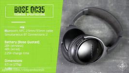 بررسی هدفون بوز QC35