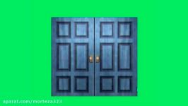 Green Screen effect Resident evil doors