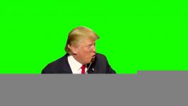 Chroma Key Donald Trump Get out Green Screen