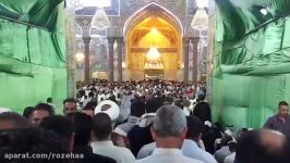 تصاویری زیبا حرم امام حسین در روز عرفه