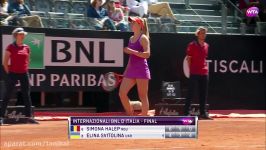 2017 Internazionali BNL dItalia Final  Elina Svitolina vs Simona Halep 