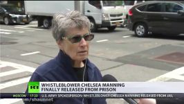 Whistleblower Chelsea Manning finally freed from US military prison after 7 years