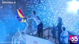 جشن قهرمانی رئال مادرید در لالیگا به سبک مردم اسپانیا