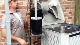 Lift AC Compressors That Are Too Heavy to Lift by Hand