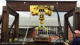 Pneumatic Air Chain Hoist 25 ton BOP Hoist Load Test