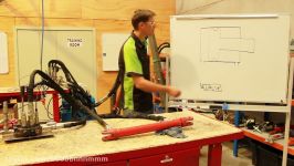 Bypass testing a hydraulic cylinder