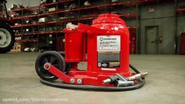 Strongway AirHydraulic Bottle Jack  50 Ton Capacity 10 716in.16 34in. Lift Range