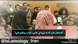 مسلمان شدن خانم دکتر ژاپنیبه خاطر جواب دکتر ذاکر نایک