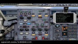 FSX SimCheck A300B4 200  Start up  Taxi  Take off  Part 1