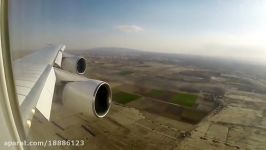 Iran Air 747SP  Beautiful Approach