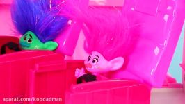 Trolls Poppy Branch Boss Baby Fly Barbie Airplane to Dig It Toys for Gold Silver