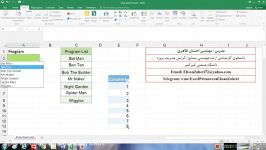 لیست کشویی پویا دراکسل Dynamic Drop Down List