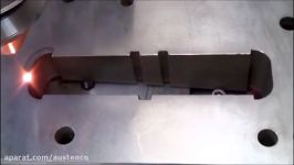 Laser Hardening a tool steel stamping die