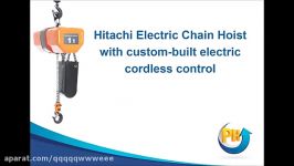 Custom Built Synchronous Lift  Hitachi Electric Chain Hoists