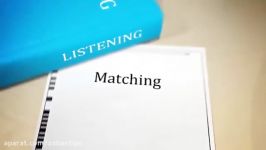 آشنایی سوالات matching لیسنینگ آیلتس