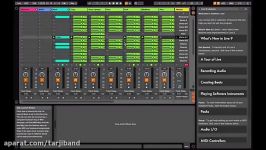 آموزش ایبلتون لایو 9 Ableton Live 9  ارنجمنت ویو ۲ Arrangement View 2 جلسه 5