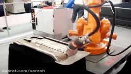 laser welding applications with a 6 axis ABB IRB2400 robot at eurobots.net