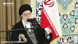 سخنان مهم خامنه ای در خصوص شکستن رأی مردم 