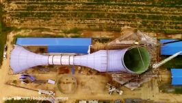 First China INVELOX Wind Power Turbine Build Video