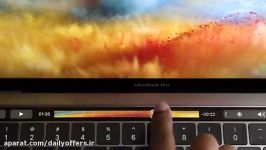 معرفی مکبوک پرو جدید تکنولوژی تاچ بار  Touch Bar