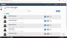 آموزش cPanel  قسمت 76 User Manager