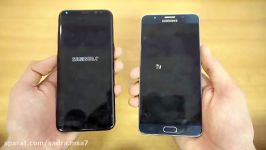 Samsung Galaxy S8 Plus vs Galaxy Note 5  Speed Test 4K