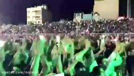 جشن پیروزی دکتر روحانی در انتخابات.ورزشگاه حافظیه شیراز