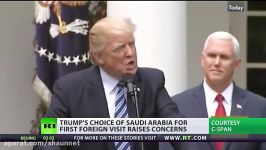 Keys to the Kingdom Trump visits Saudi Arabia first signs 380bn deal