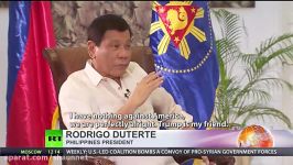 Duterte West is just double talk I want more ties with Russia