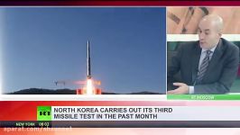 North Korea launches ballistic missile of unknown type third test in month