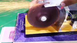 How to make a KNIFE SHARPENER Powerful Grinding Machine Portable