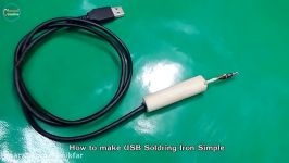 How To make USB Soldering Iron Simple  Port USB 5v 2A