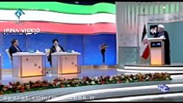 پیشنهاد مناظره بین روحانی احمدی نژاد در مناظره سوم