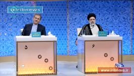 مناظره پاسخ آقای هاشمی طبا به آقای روحانی